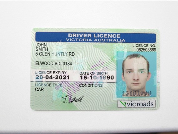 Australian Driver License