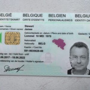 Belgium Id Card