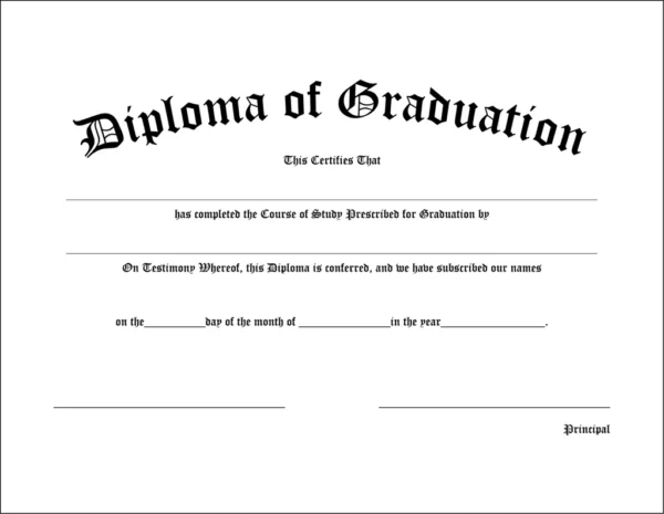 Germany Diploma certificate