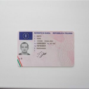 Italy Driver License