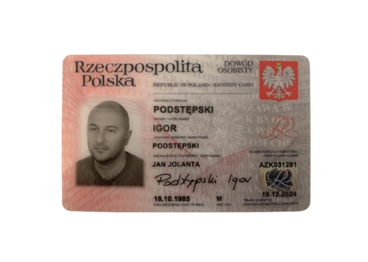 Poland ID card