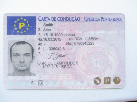 Portugal Driver License