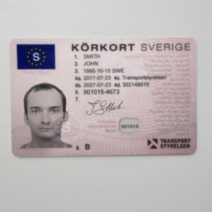 Swedish Driver License